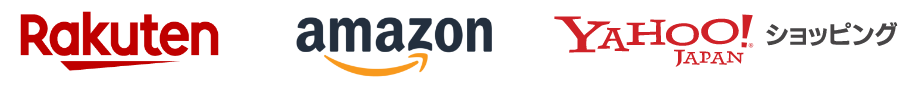 Rakuten Amazon Yahoo! Shopping logos
